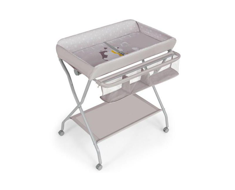 Baby Changing Table with Safety Belt and 4-side Defense