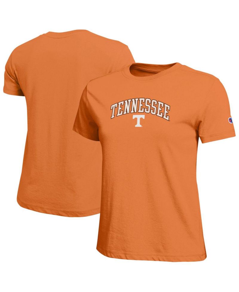 Women's Tennessee Orange Tennessee Volunteers Arched Over Logo T-Shirt