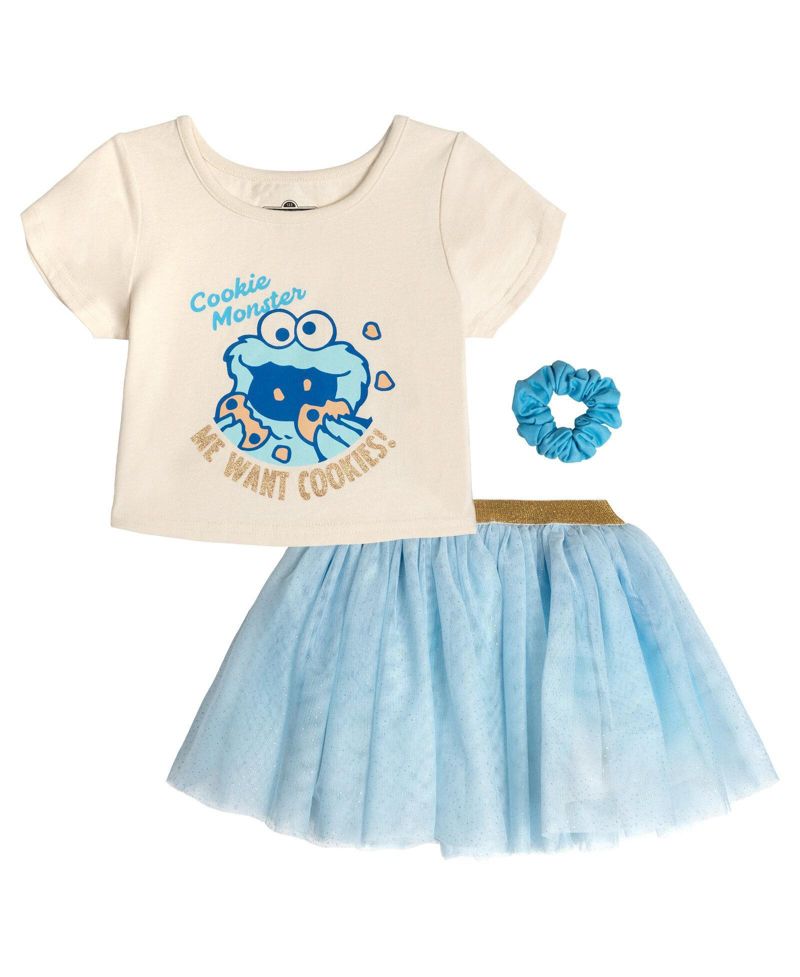 Baby Girls' T-Shirt and Tutu Skirt Set