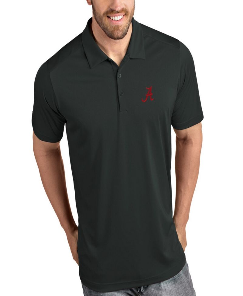 Men's Charcoal Alabama Crimson Tide Tribute Polo Shirt