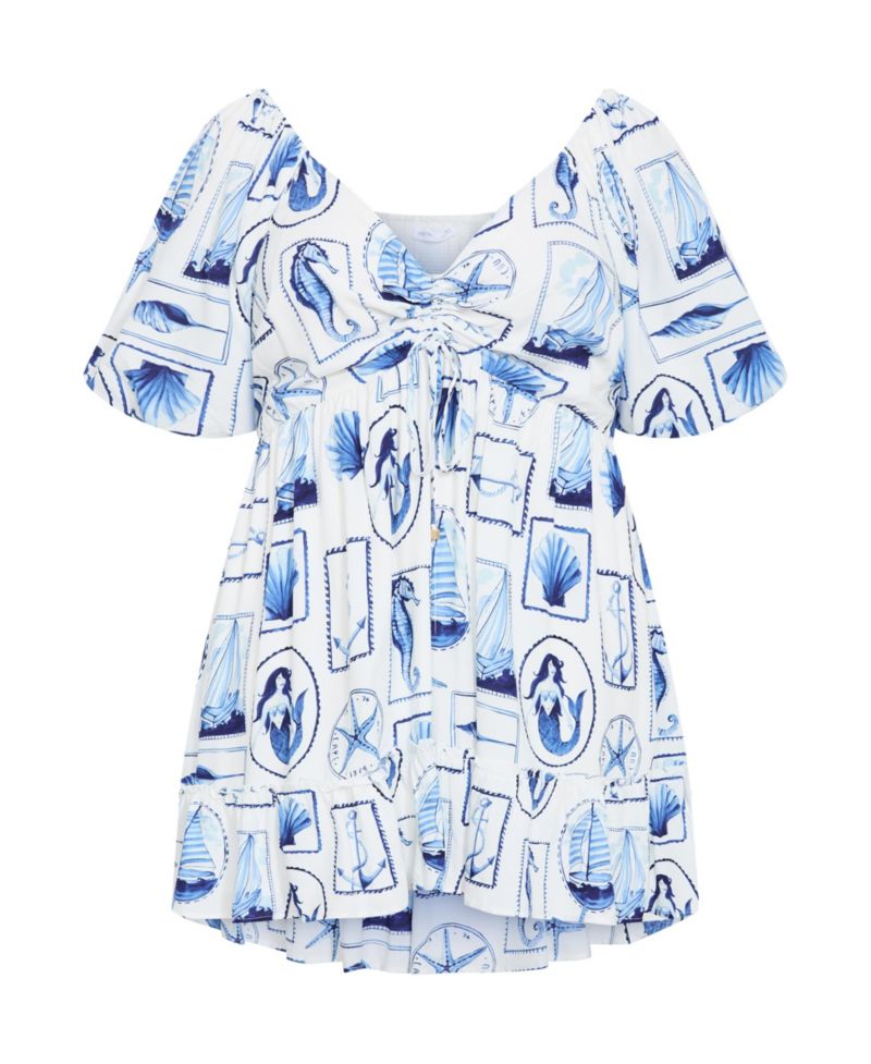 Women's Giselle Amalfi V Neck Mini Dress