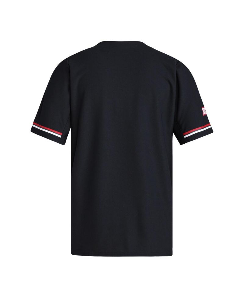 Men's Black Texas Tech Red Raiders Replica Baseball Jersey