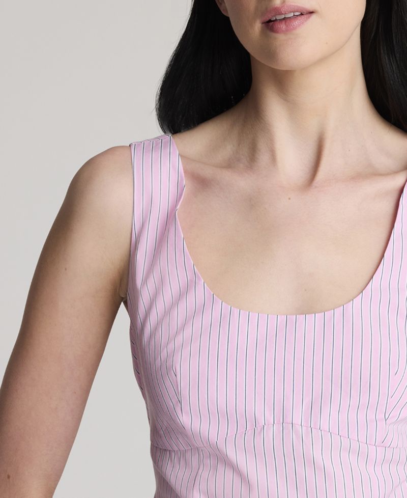 Women's Fitted Sleeveless Bodice with Back Cut out