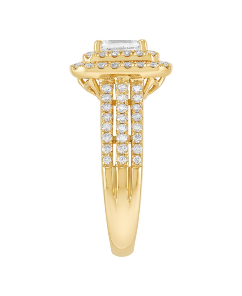 Macy's Diamond Engagement Ring (1-1/2 ct. t.w.) in 14k Gold