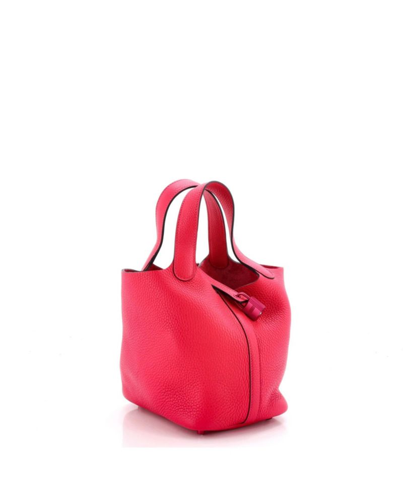 PM Monochrome Picotin Lock Bag Clemence