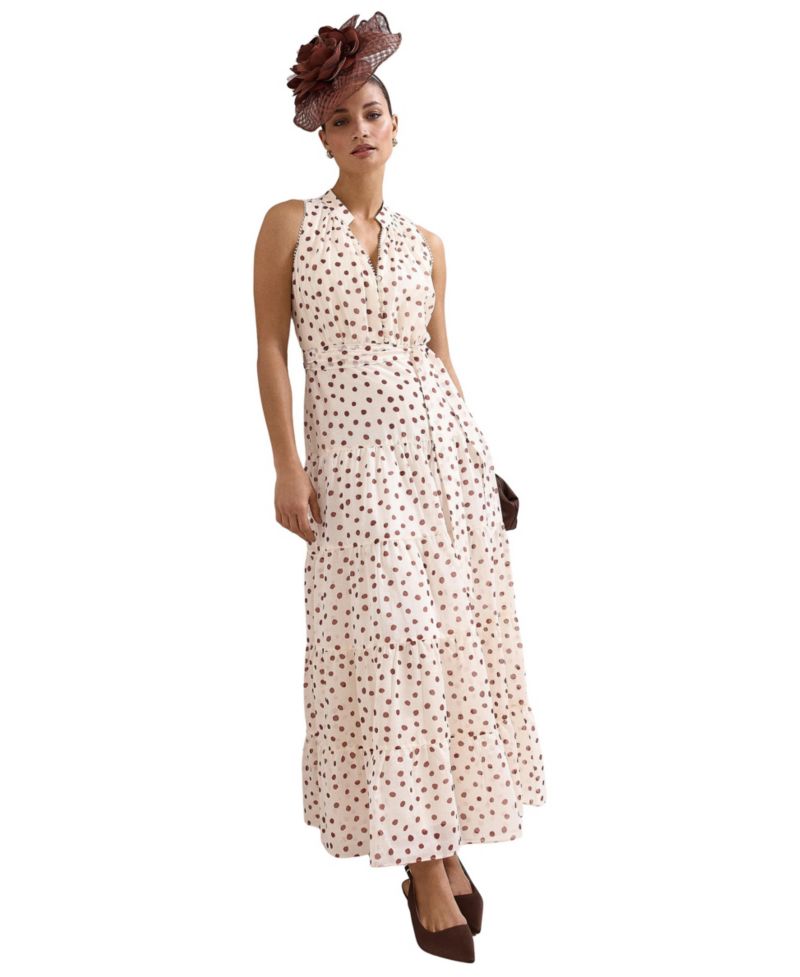 Women's Nita Polka Dot Maxi Dress