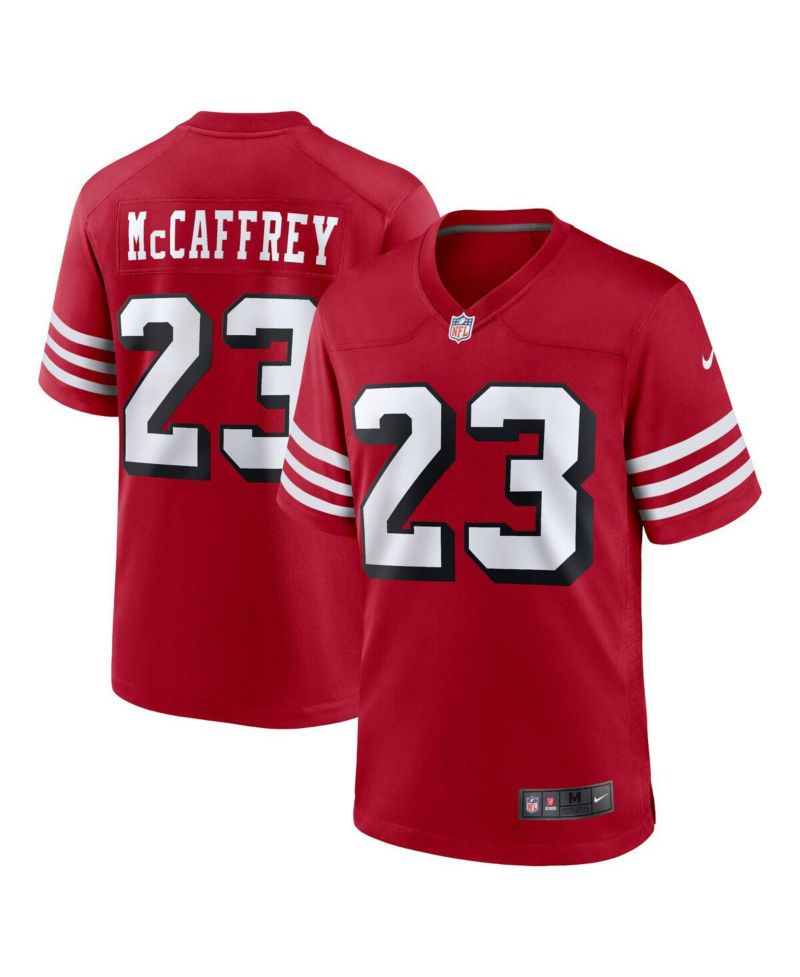 Men's Christian McCaffrey San Francisco 49ers Game Player Jersey