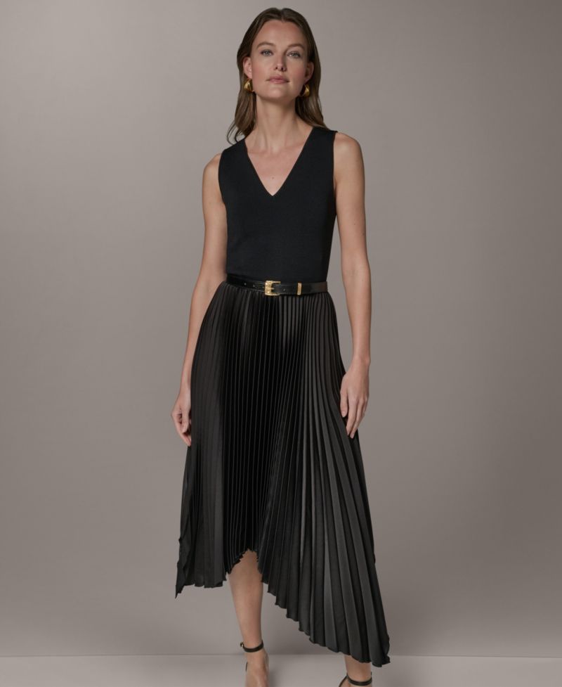 Petite V-Neck Dress
