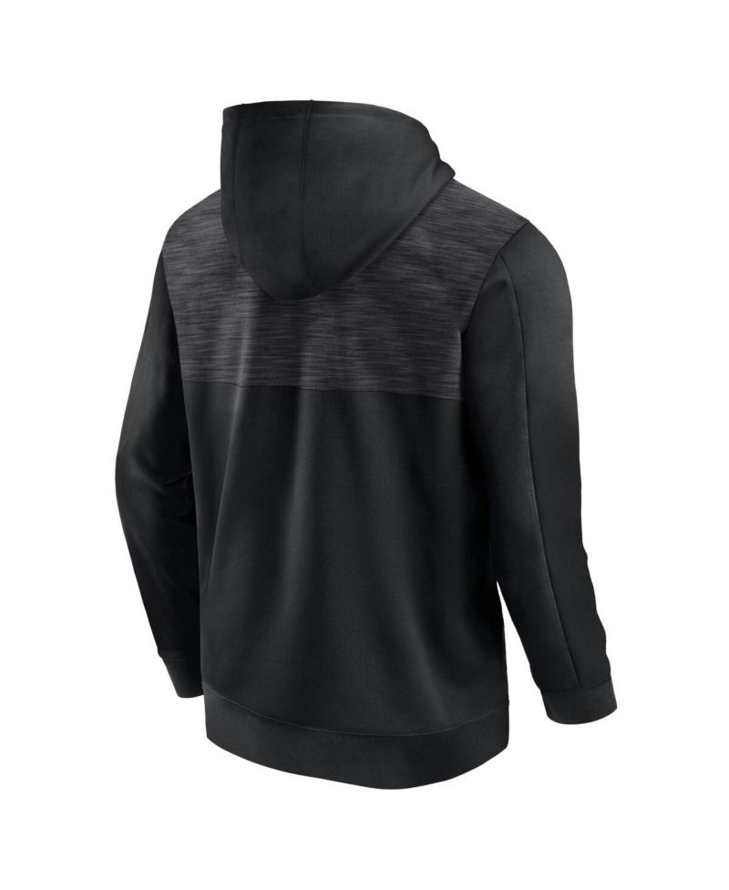 Men's Black Oklahoma Sooners Power Index Full-Zip Hoodie
