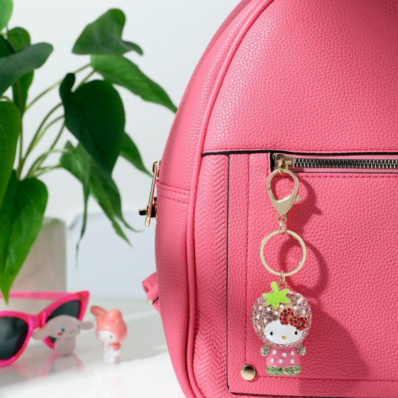 Sanrio x Strawberry Shortcake Crystal Keychain