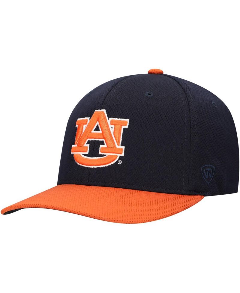 Men's Black Auburn Tigers Reflex Fitted Hat
