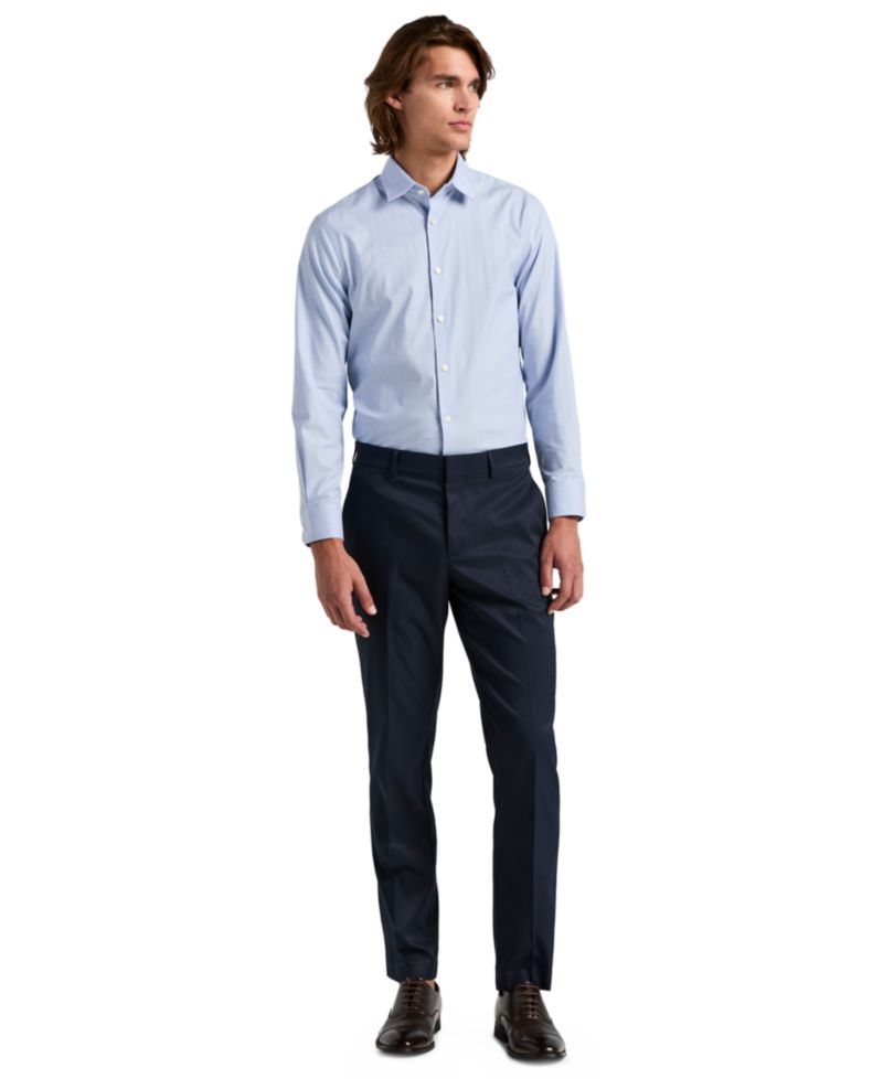 Men's Flat Front Modern-Fit Dress Pants