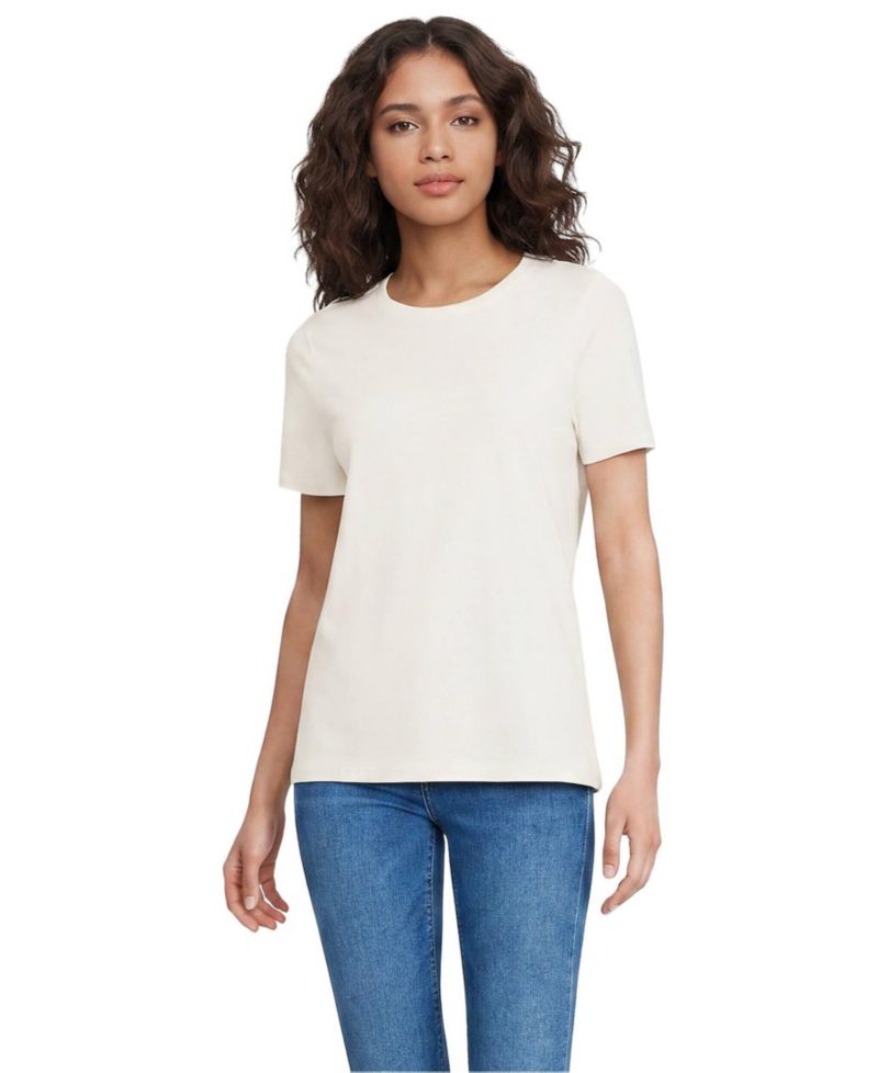 Women's Relaxed Supima Cotton Crew Neck T-Shirt