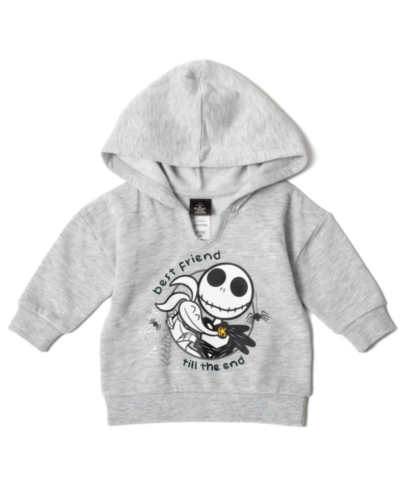 Baby Disney Boys'/ 0M-24M Fleece Pullover Hoodie Bodysuit and Pants 3 Piece Outfit Set