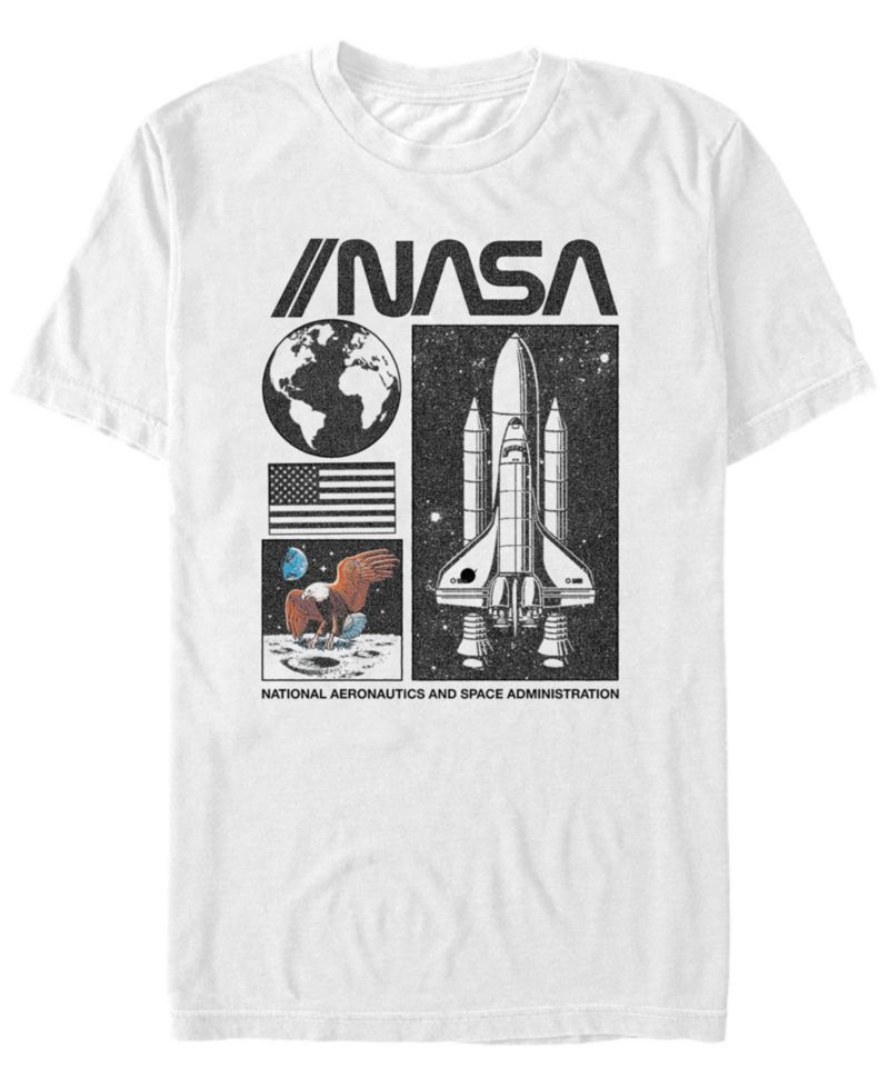 NASA Men's National Aeronautics and Space Administration Short Sleeve T- shirt