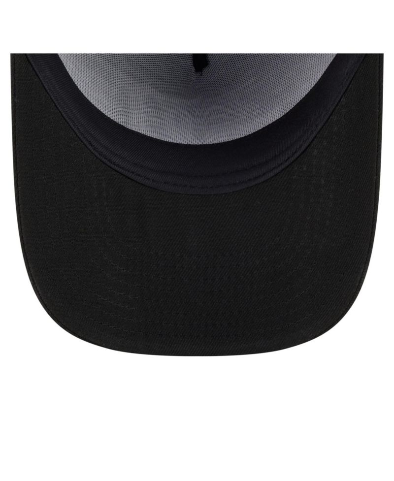 Men's Black Detroit Tigers Motion A-Frame 9FIFTY Snapback Hat