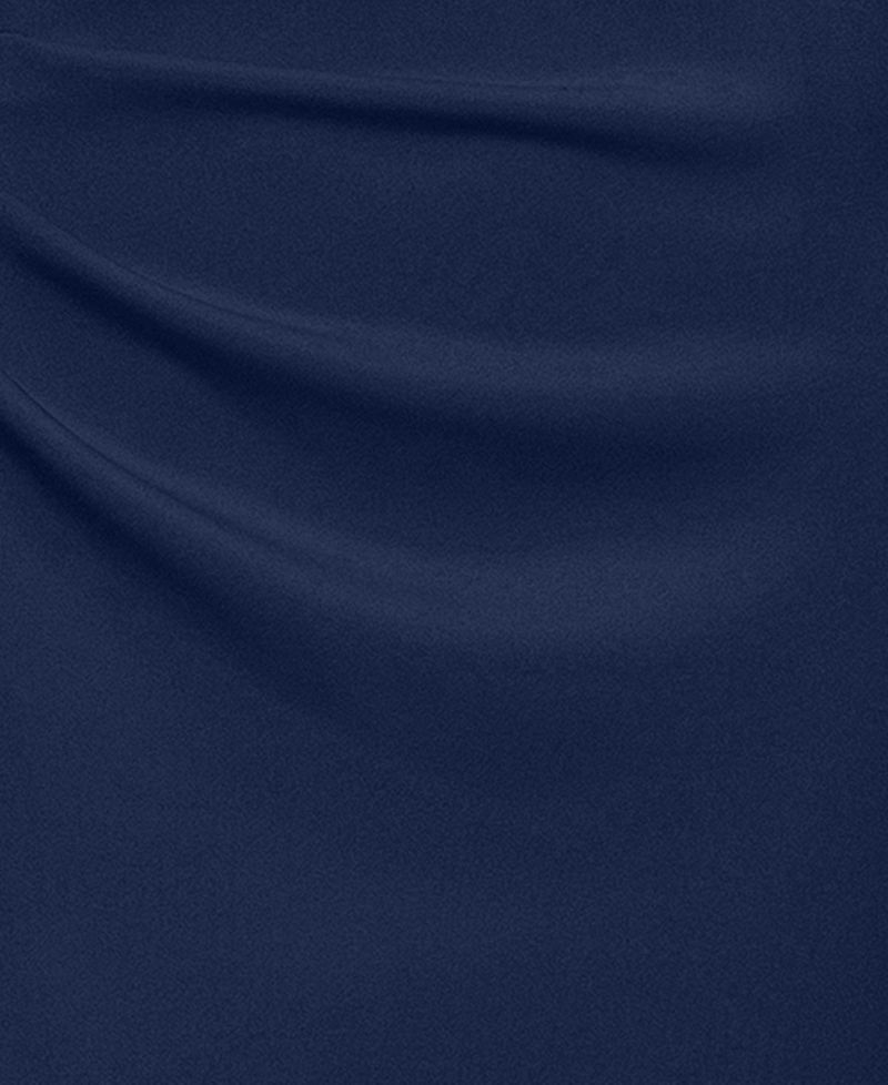 Petite One-Shoulder Ball Gown Dress