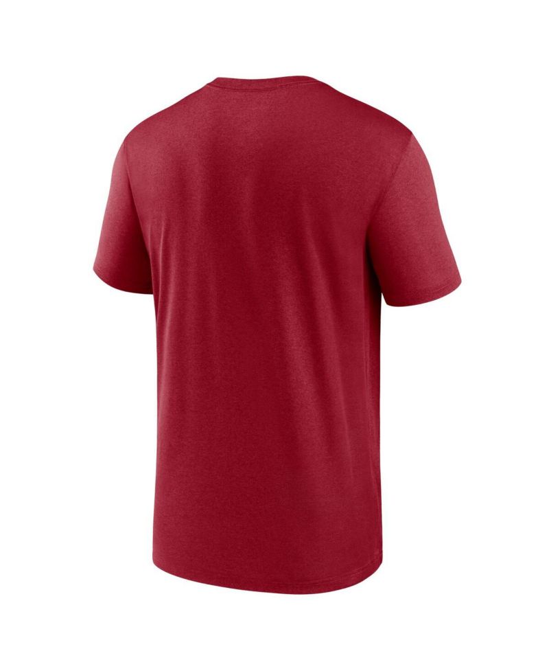 Men's Cardinal Arizona Cardinals Legend Icon Performance T-shirt