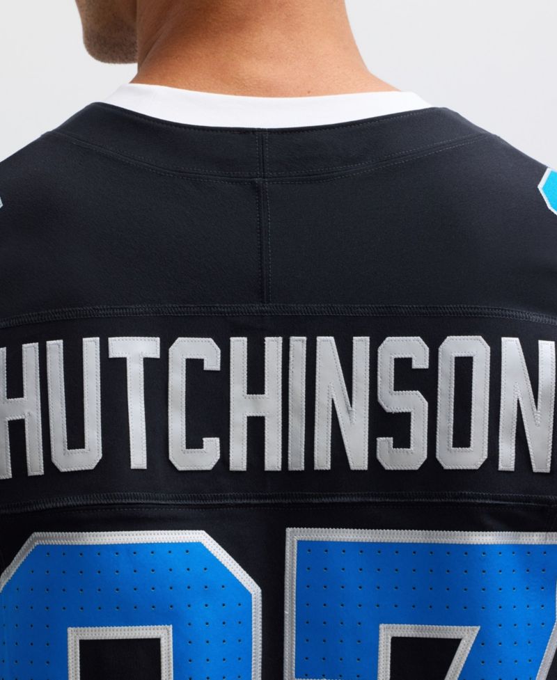 Men's Aidan Hutchinson Black Detroit Lions Alternate Vapor F.U.S.E. Elite Jersey