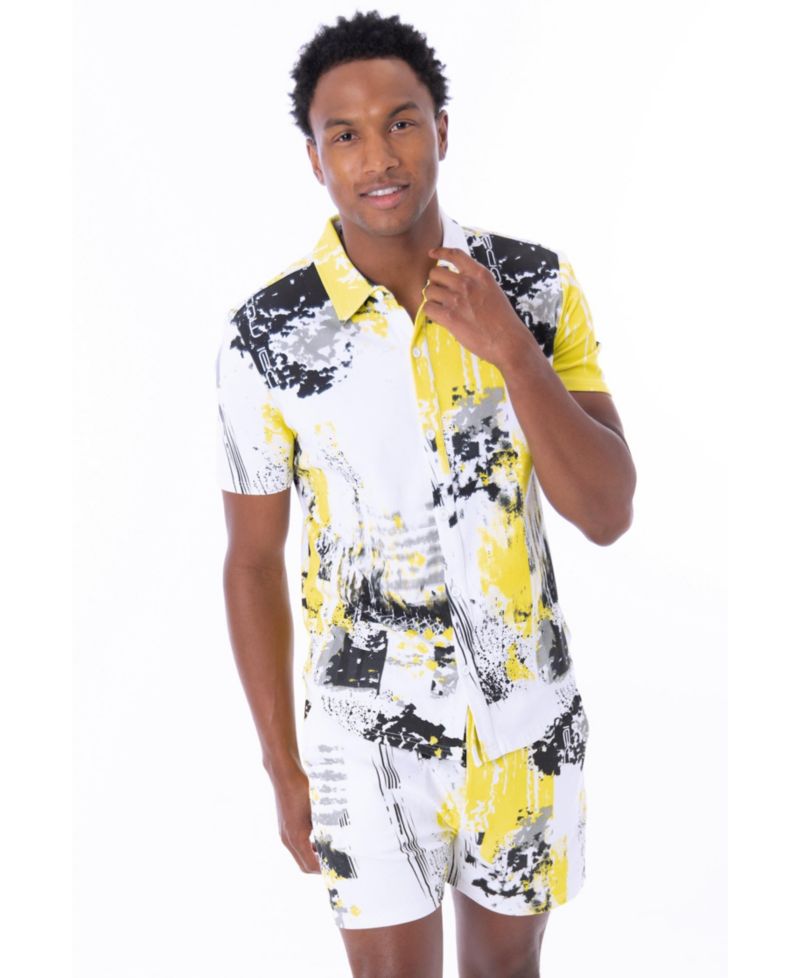 Men's Unity print Pull On Shorts