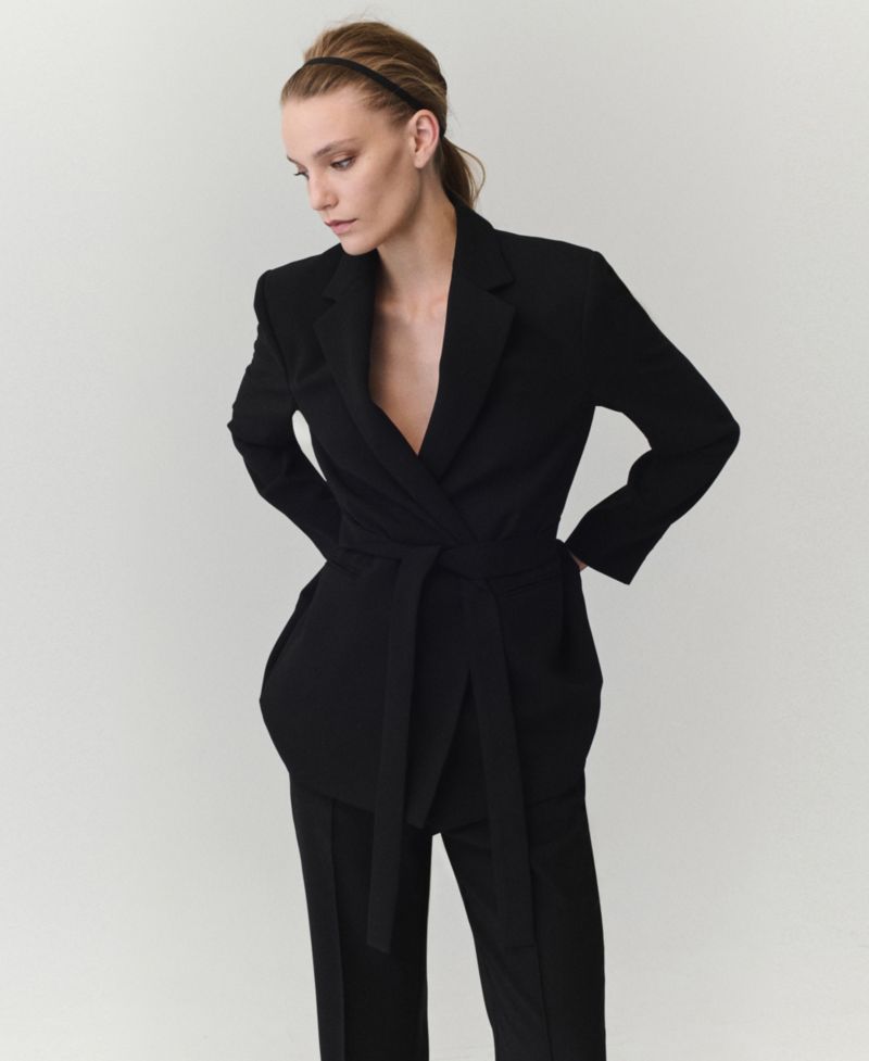 Women's Seams Flared Mid-Rise Pants