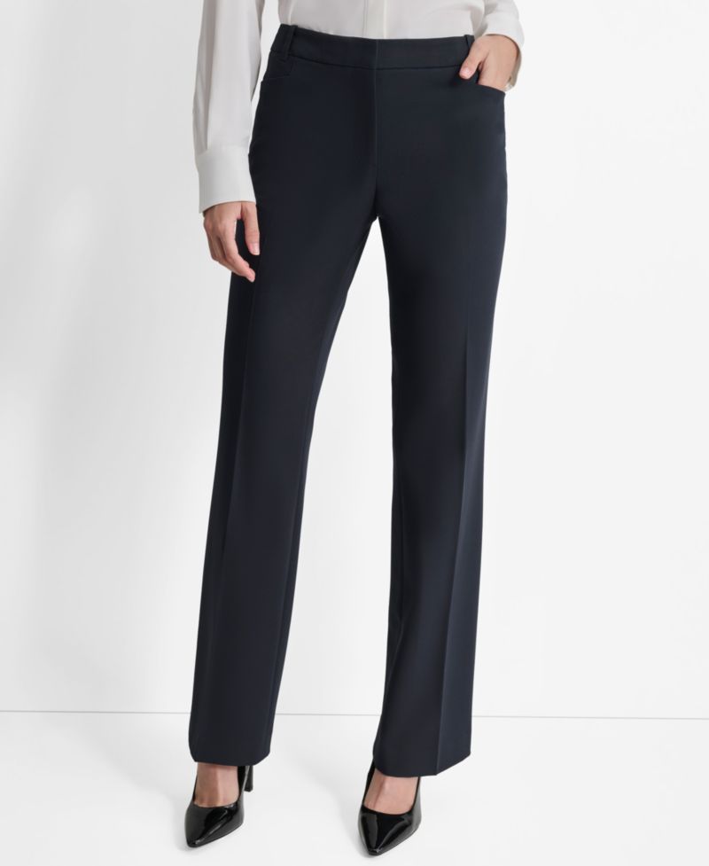 Women's Mid-Rise Flare-Leg Pants