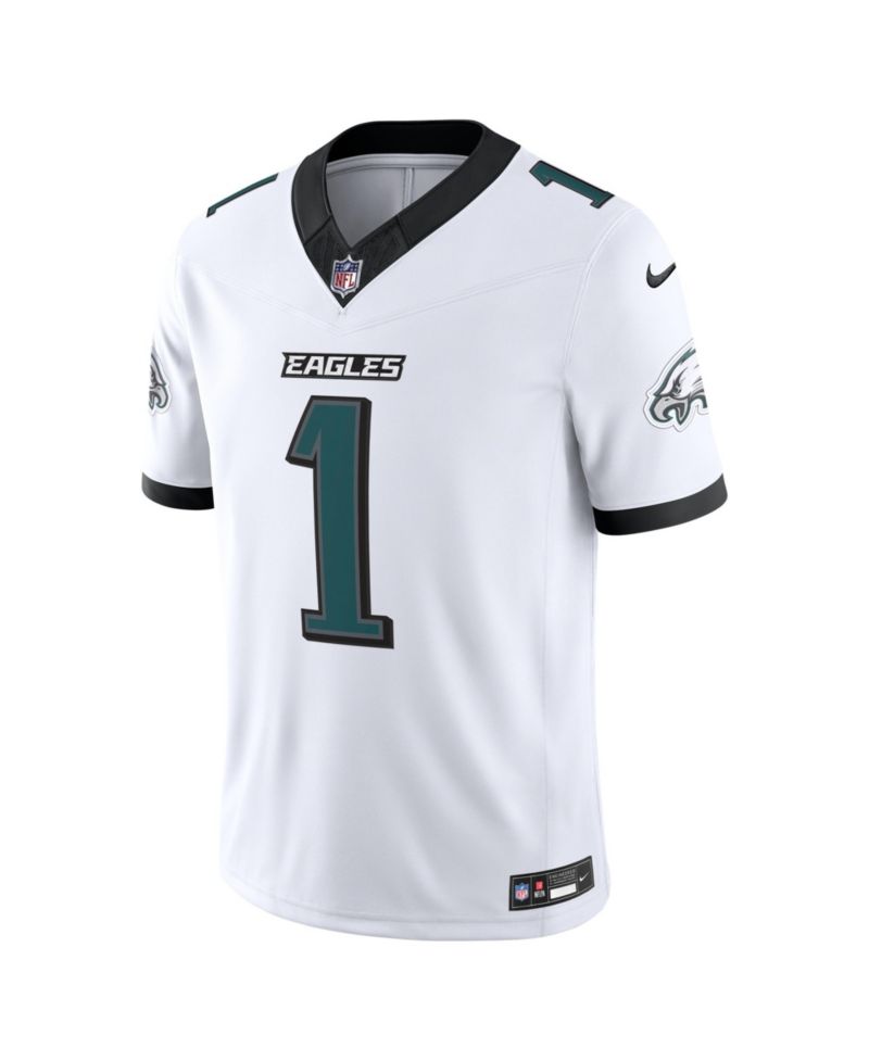 Men's Jalen Hurts White Philadelphia Eagles Vapor F.U.S.E. Stitched Limited Jersey