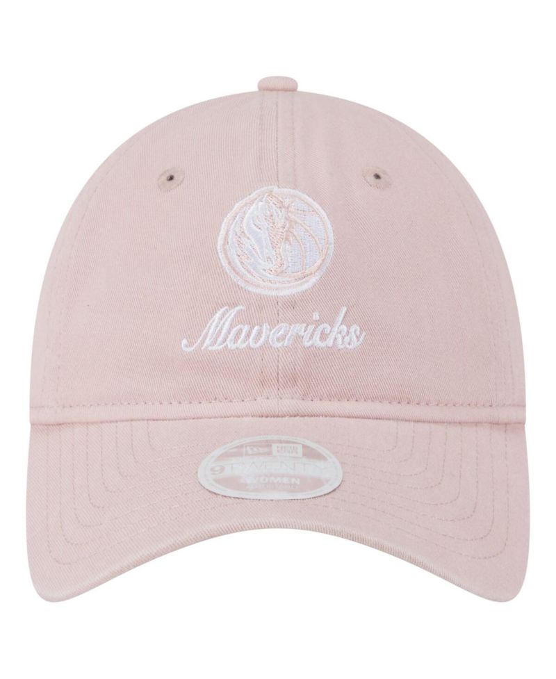 Women's Pink Dallas Mavericks Gameday Preppy 9TWENTY Adjustable Hat