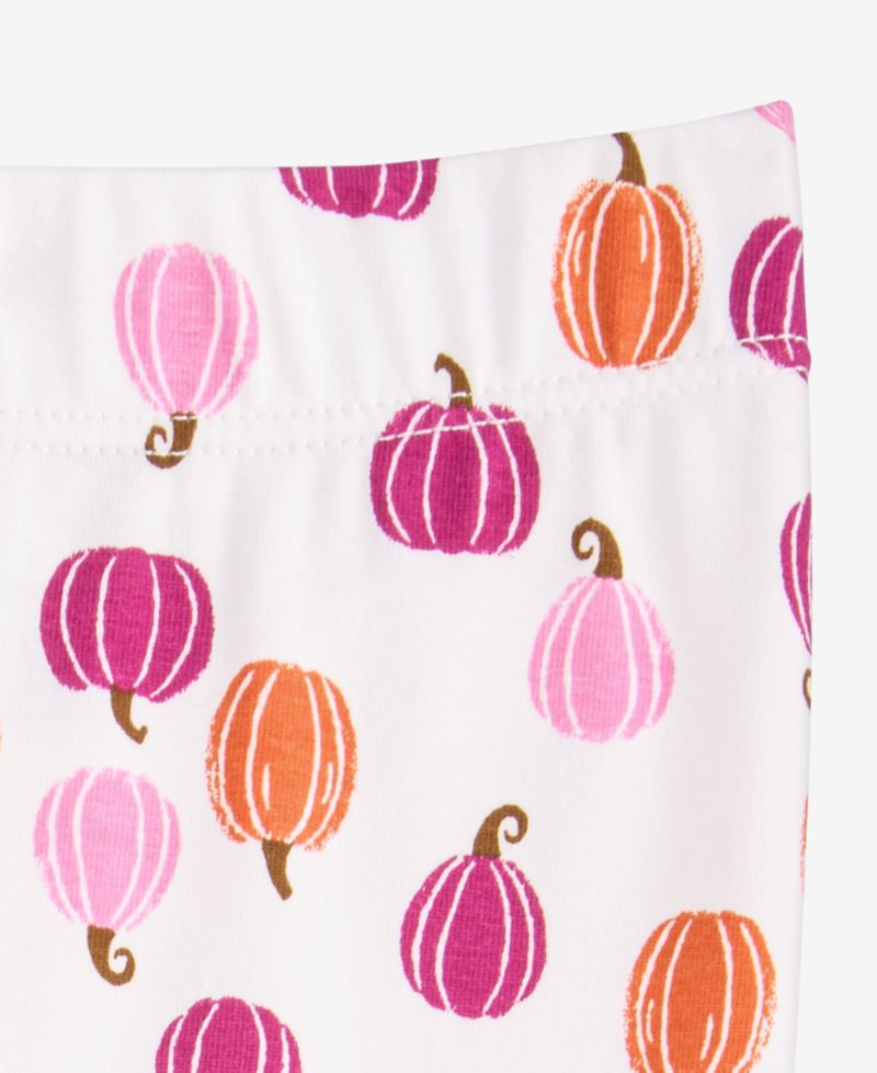 Toddler Girls' 12M-5T Pumpkin-Print Pants