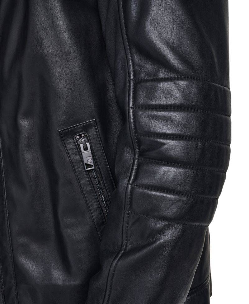 Men's Aged Lamb Racer Jacket