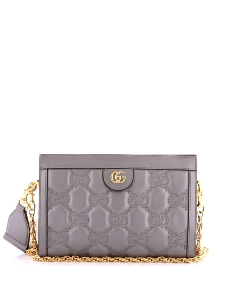 Small GG Shoulder Bag GG Matelasse Leather