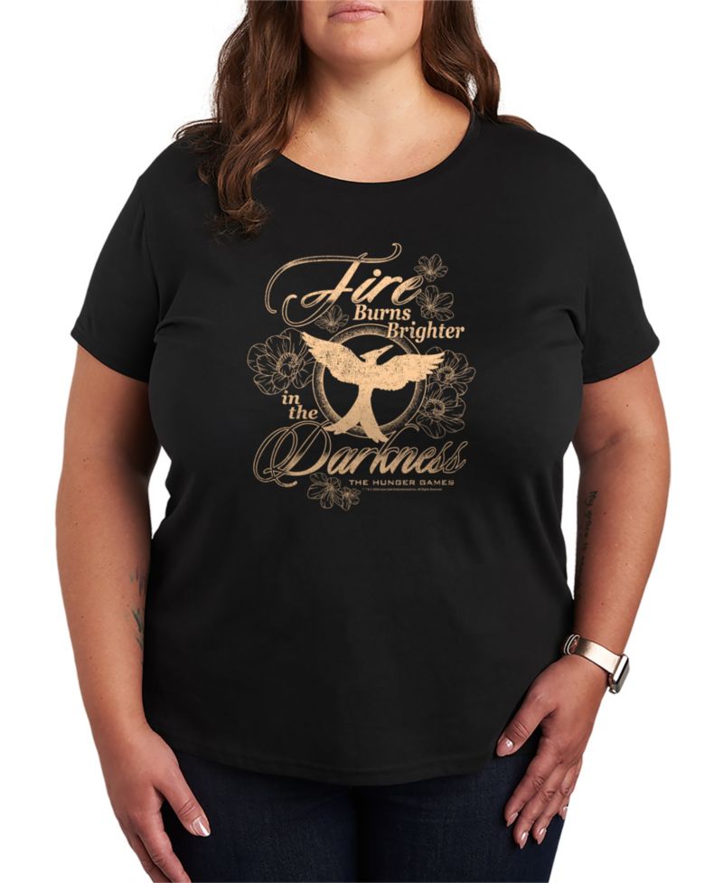 Plus Size Graphic Crewneck T-Shirt