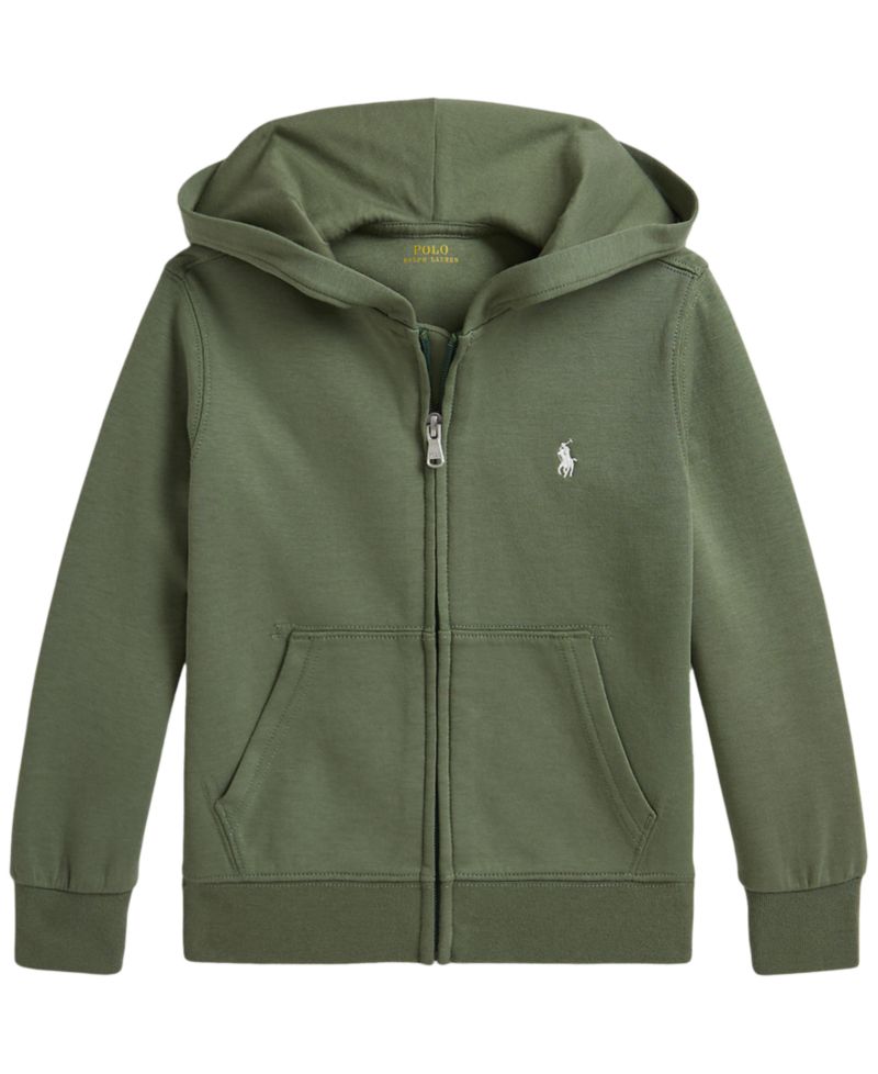 Boys' 2T-7 Double Knit Full-Zip Hoodie
