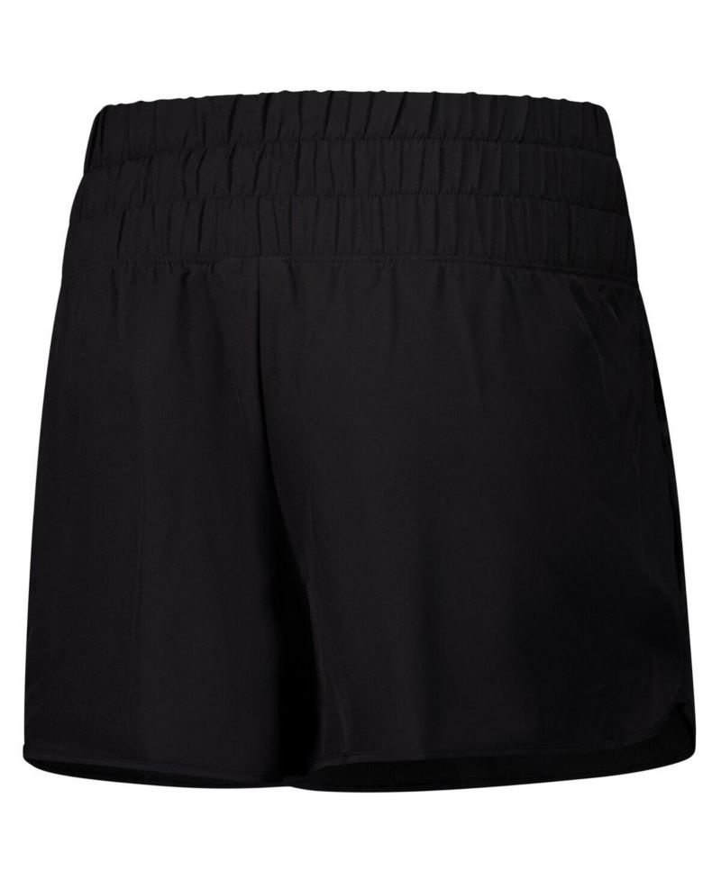 Women's Black Georgia Bulldogs Tailgate Her Woven Shorts