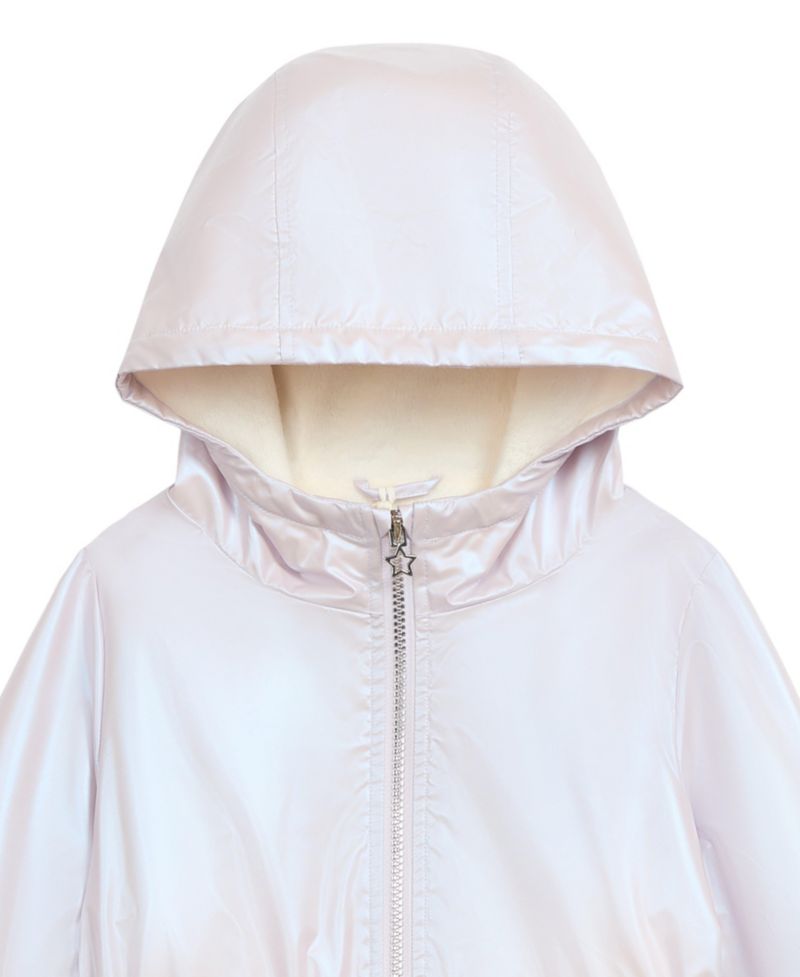 Girls 7-16 Foil Midweight Anorak