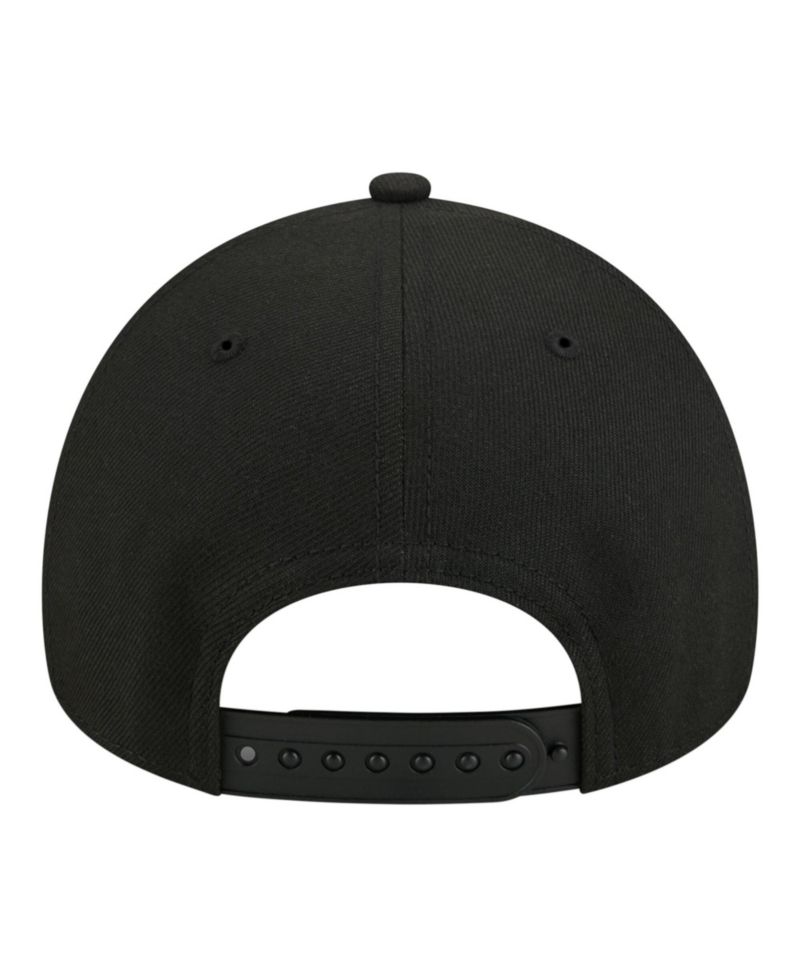 Big Boys and Girls Black New Orleans Saints 9FORTY A-Frame Adjustable Hat