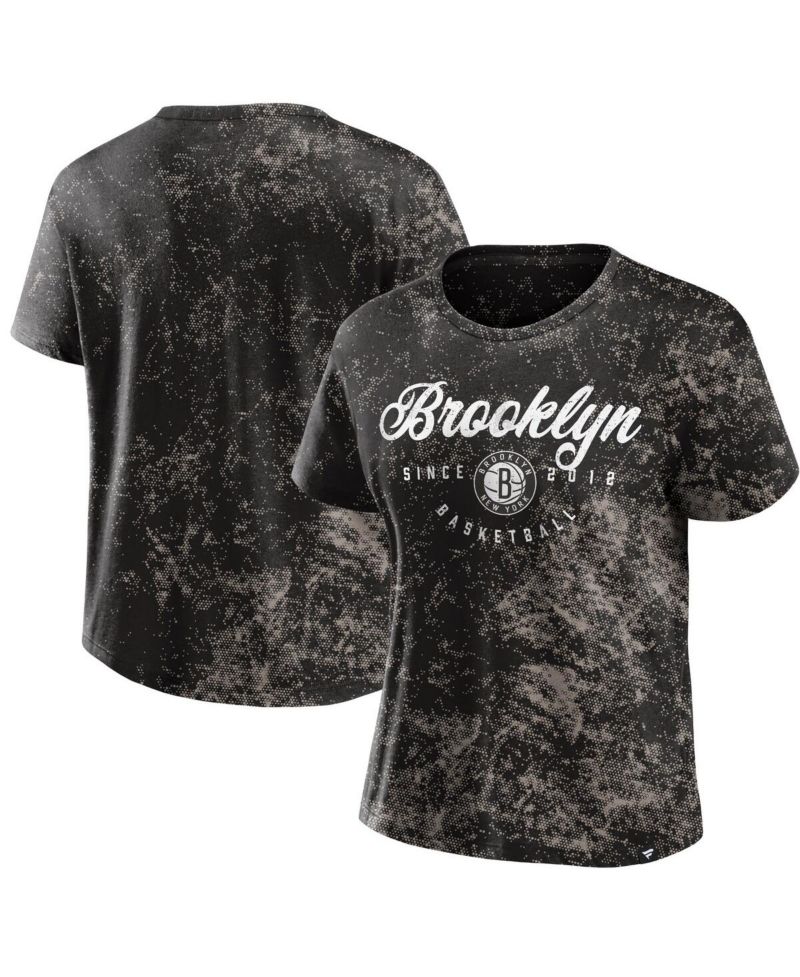 Women's Black Brooklyn Nets Breakaway T-Shirt