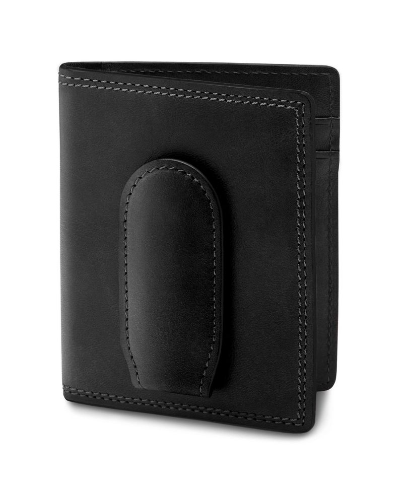 Men's Dolce Front Pocket Bifold Wallet with Magnetic Clip