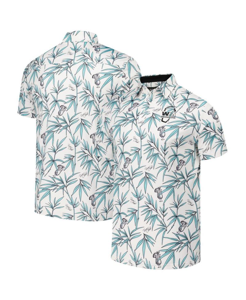 Men's White WM Phoenix Open Rum Club Polo Shirt