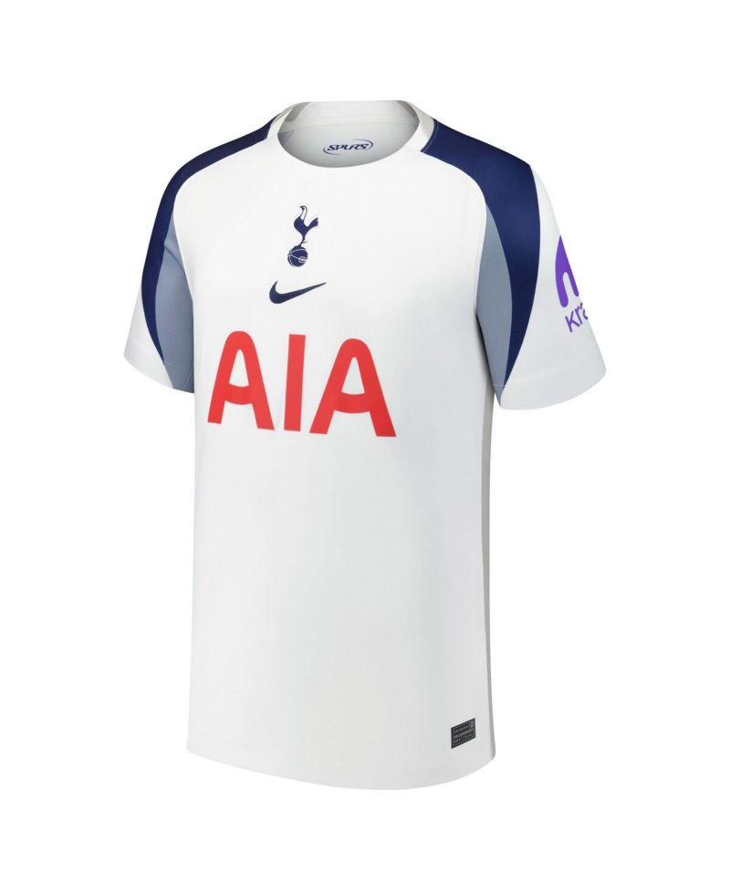 Big Boys and Girls Son Heung-Min White Tottenham Hotspur 2025/26 Home Replica Jersey