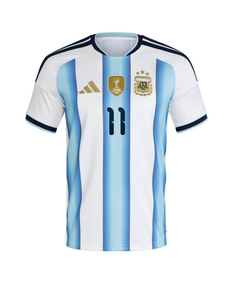 Men's Angel Di Maria White Argentina National Team 2026 Home Replica Jersey