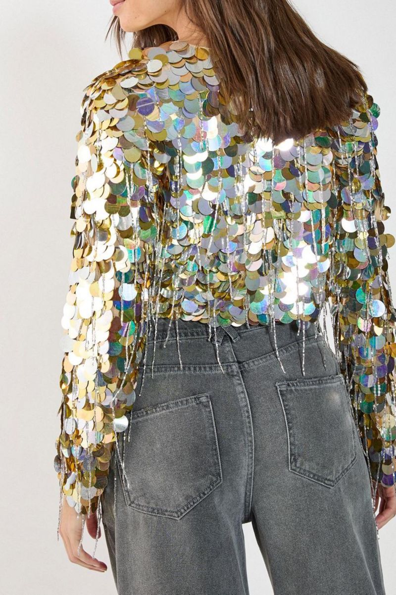 Women's Disc Tassel Trophy Jacket
