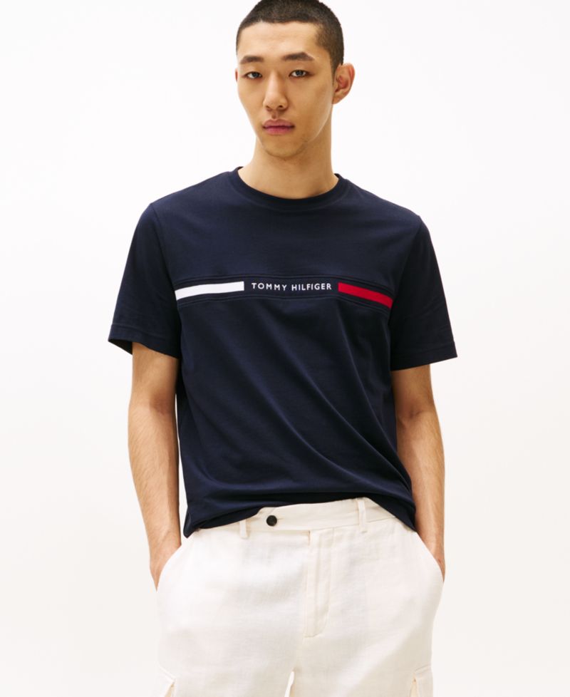 Men's Chest Insert Logo T-Shirt