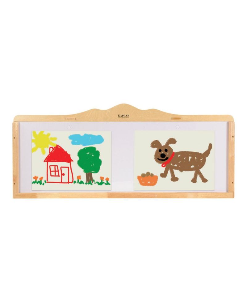 Infant Activity Display Center Wall-Mounted Photo Display, 48"W x 20"H