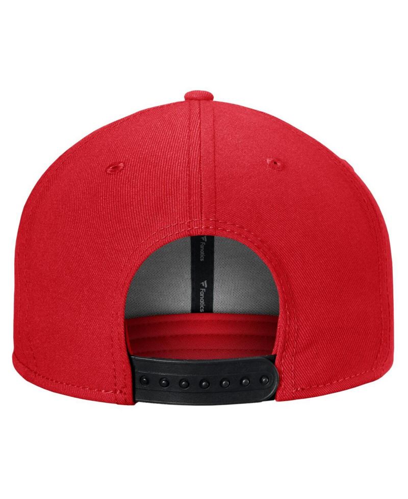 Branded Men's Red Chicago Blackhawks Fundamental Adjustable Hat