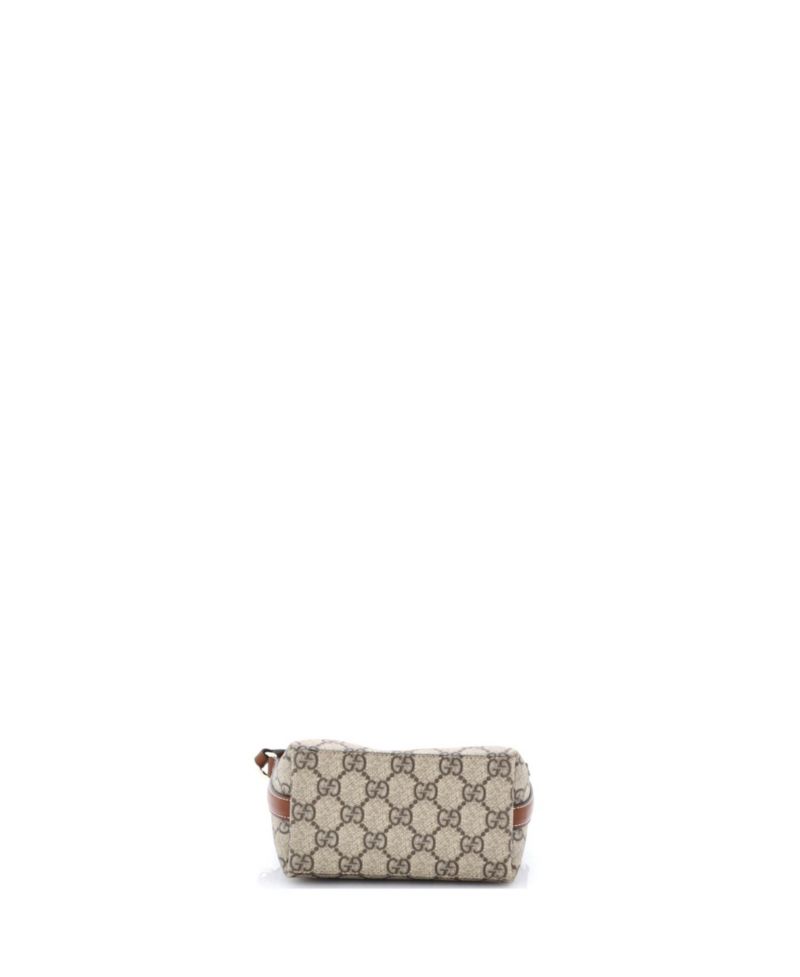Nano GG Emblem Bucket Bag GG Coated Canvas