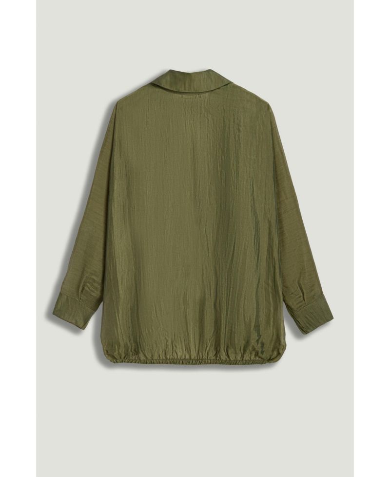 Women's Fluid Open-Front Shirt