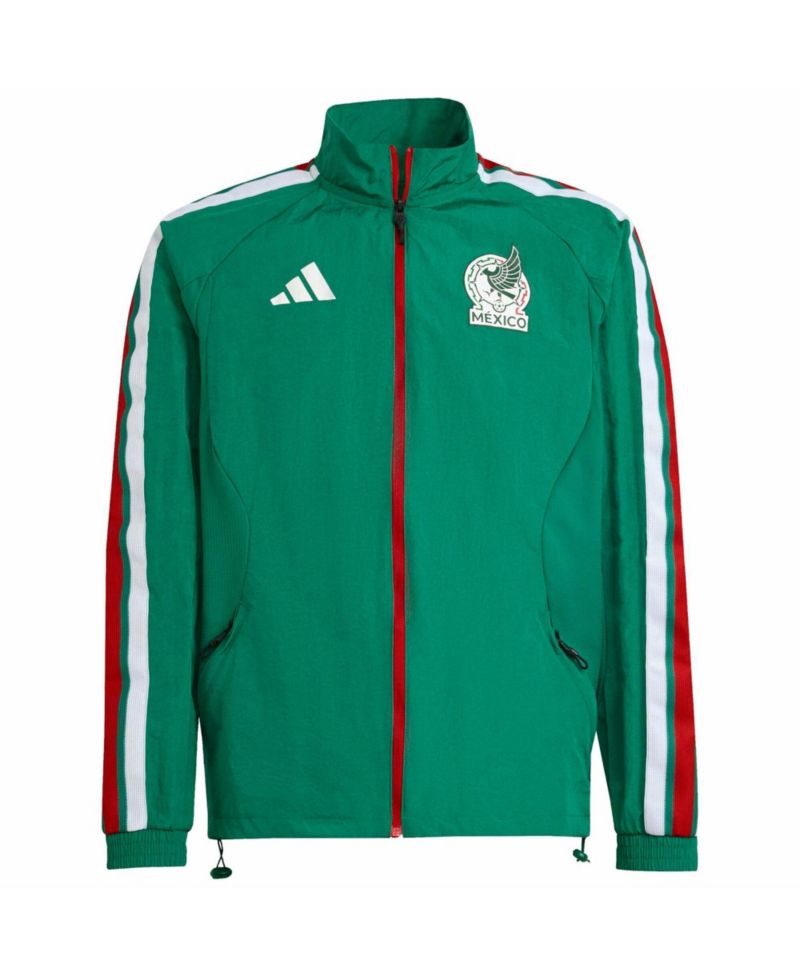Big Boys and Girls Green Mexico National Team 2026 Full-Zip Game Day Anthem Jacket