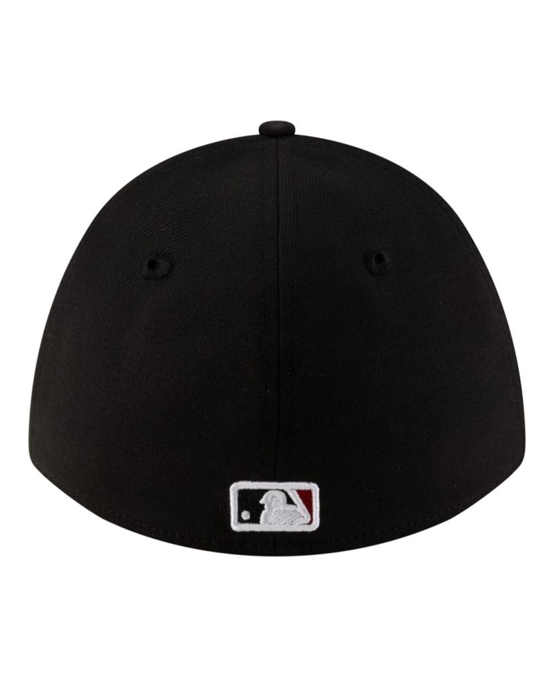 Men's Black Arizona Diamondbacks Alternate Player Replica 39THIRTY M-Crown Flex Hat