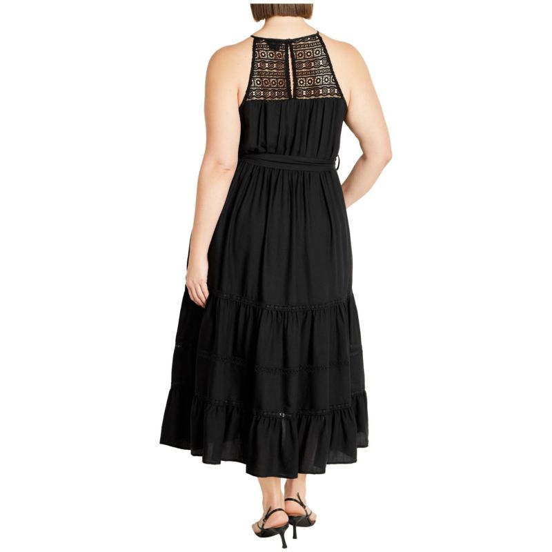 Women's Alessia Crochet Midi Dress